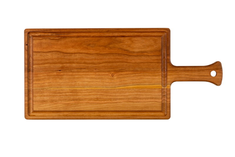 Serving Board with Handle and Juice Groove