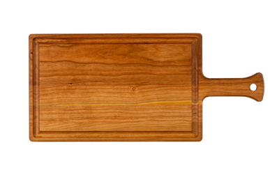 Serving Board with Handle and Juice Groove