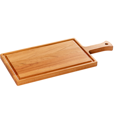 Serving Board with Handle and Juice Groove