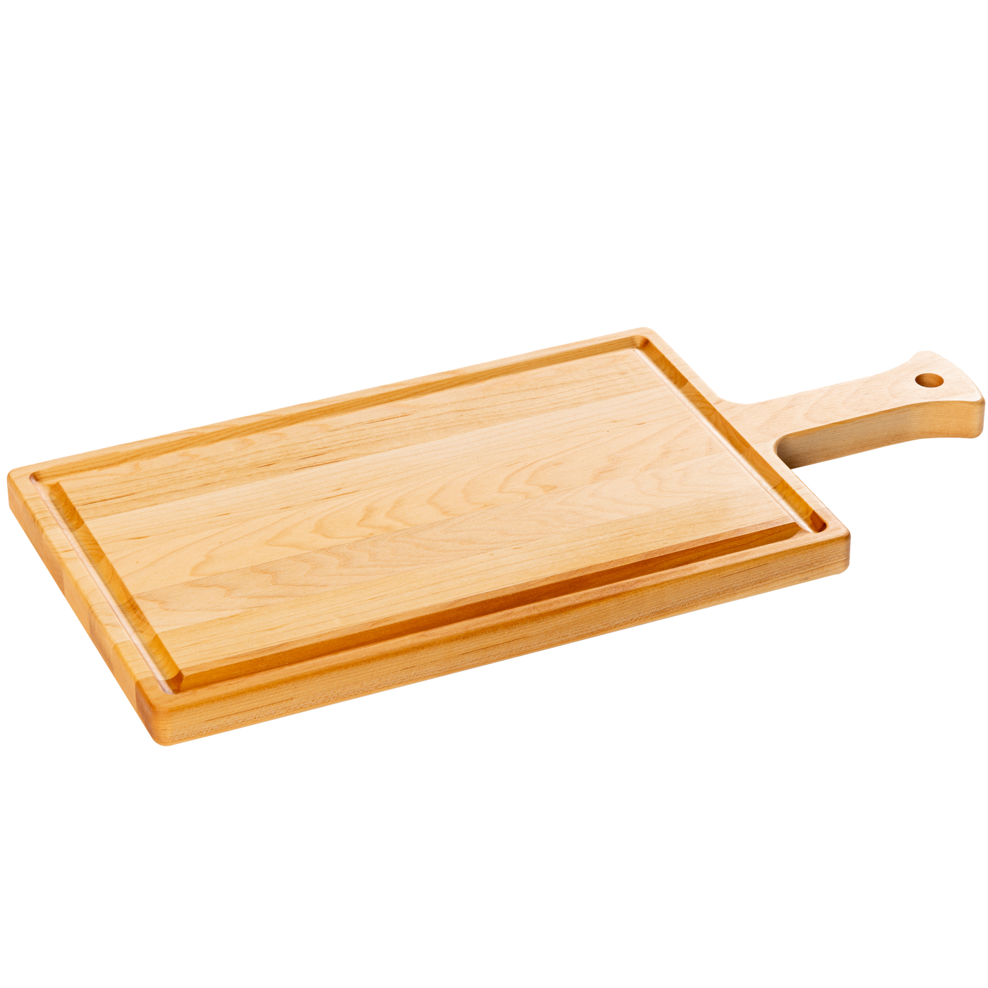 Serving Board with Handle and Juice Groove