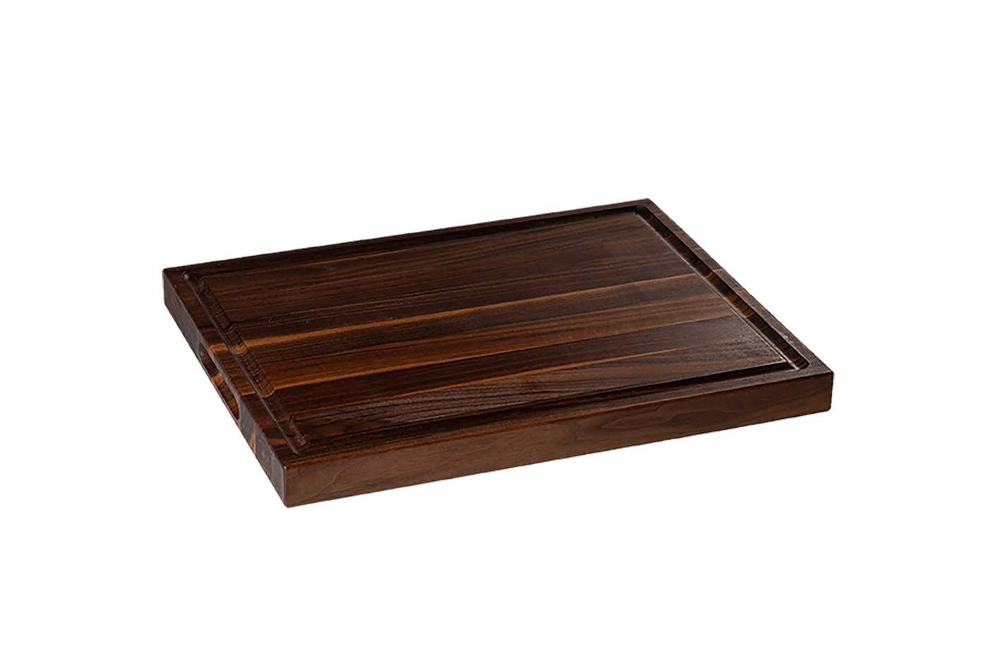 an essential reversible chop chop walnut wood cutting board with juice groove made in quebec made in canada